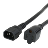 Picture of IEC 60320 C14 to NEMA 5-15R Adapter Power Cord | PDU Power Taps