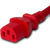 Connector (Female) : IEC 60320 C13 Color : Red