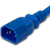 Plug (Male) : IEC 60320 C14 Color : Blue