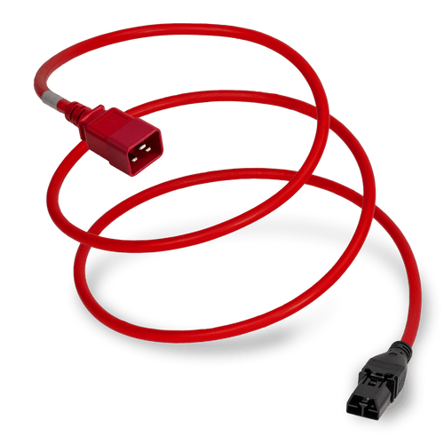 Plug (Male) : IEC 60320 C20 Connector (Female) : Saf-D-Grid 400V (Connector) Color : Red