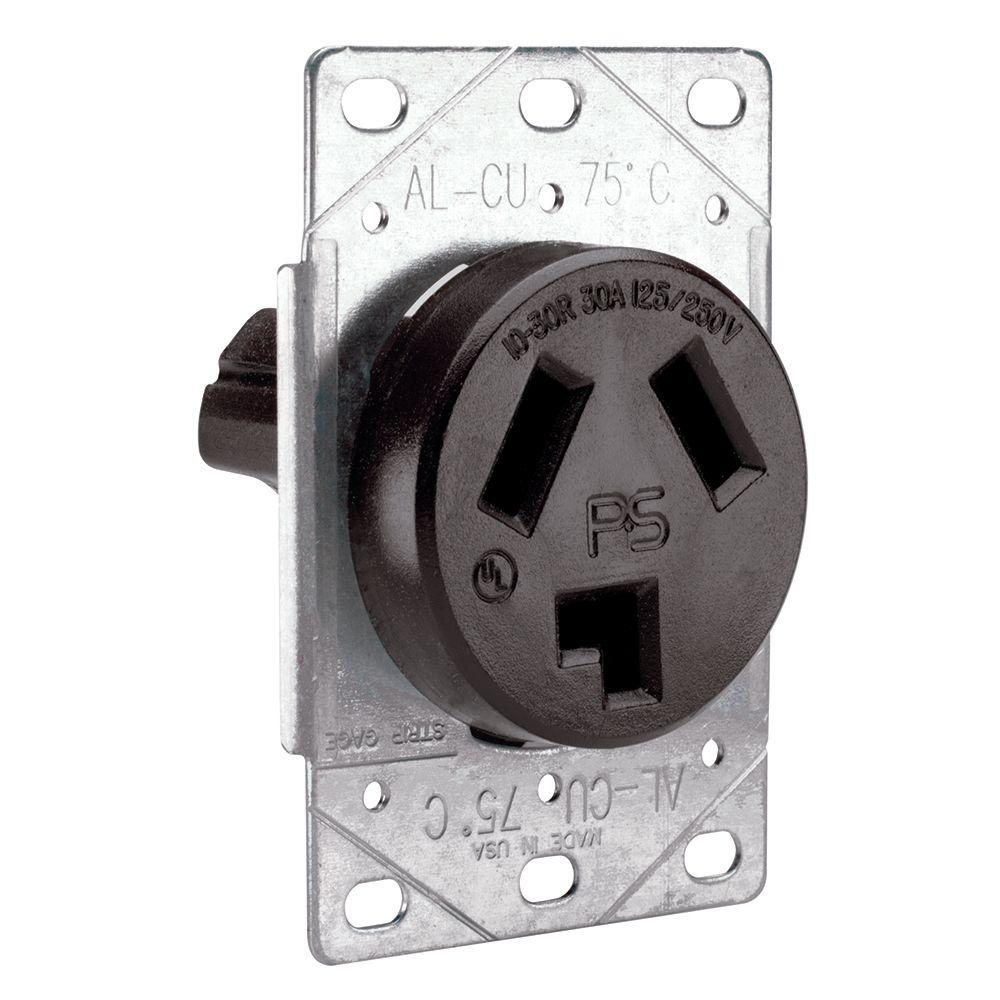 NEMA 10-30R Wall Outlet
