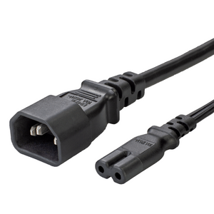 IEC320 C14 to C7 Ungrounded Power Cords