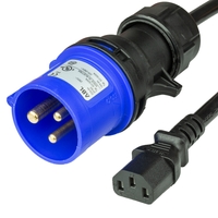 IEC60309 to C13 Power Cords | Industrial to Commercial Adapter Cords