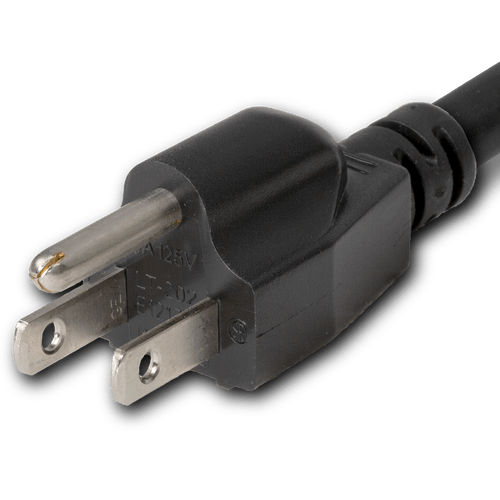 Color : Black Plug (Male) : NEMA 5-15P