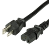 NEMA 5-15P to IEC 60320 C15 Power Cords