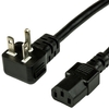 NEMA 5-20P Up Angle to IEC 60320 C13 Power Cords