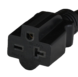 NEMA 6-20R connector
