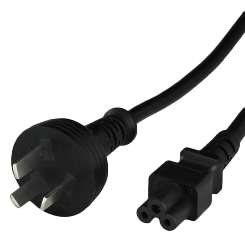 6ft china plug to iec60320 c5 25a 250v 075mm2 rvv power cord black Front.webp