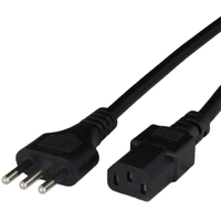 CEI23-50 CEI23-16/VII to IEC 60320 C13 Italian Power Cords