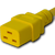 Connector (Female) : IEC 60320 C19 Color : Yellow