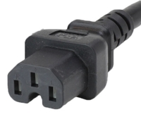 IEC 60320 C15 CONNECTOR (FEMALE)