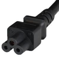IEC 60320 C5 CONNECTOR (FEMALE)