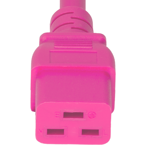 Connector (Female) : IEC 60320 C19 Color : Pink