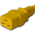 Connector (Female) : IEC 60320 C19 Color : Yellow