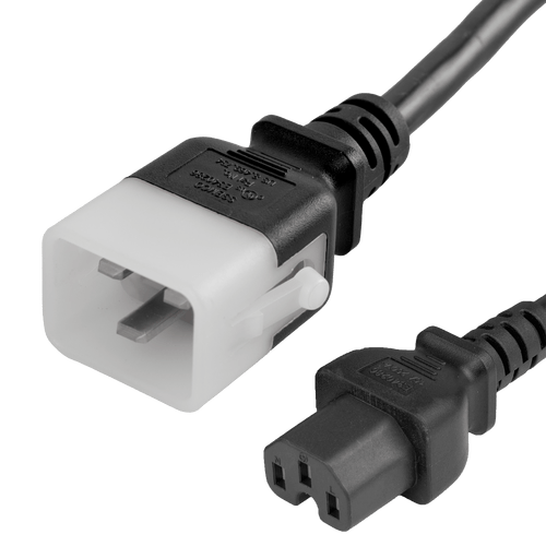 3FT P-Lock C20 to C15 15A 250V BLACK