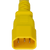 Plug (Male) : IEC 60320 C14 Color : Yellow