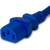 Connector (Female) : IEC 60320 C13 Color : Blue