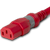Connector (Female) : IEC 60320 C13 S-Lock (Universal Locking) Color : Red