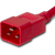 Plug (Male) : IEC 60320 C20 Color : Red