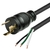 Picture of NEMA L5-30P to Open End Power Supply Cords