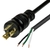 Picture of NEMA L6-15P to Open End Power Supply Cords