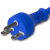 Plug (Male) : NEMA 6-15P Color : Blue