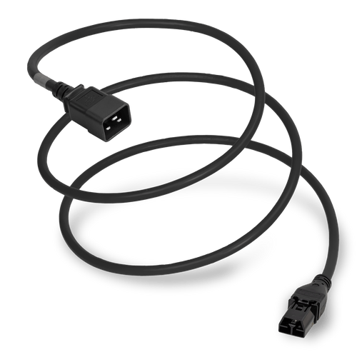 Plug (Male) : IEC 60320 C20 Connector (Female) : Saf-D-Grid 400V (Connector) Color : Black