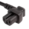 IEC 60320 C15 Left Angle