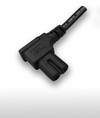 Picture of IEC 60320 C7 | Left Angle