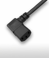 Picture of IEC 60320 C13 Left Angle