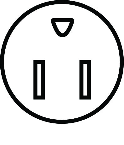 Japan JIS8303 3-Pin 5-15P pinout