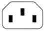 IEC 60320 C14 - RIGHT ANGLE pinout