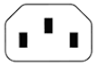 IEC 60320 C14 - RIGHT ANGLE
