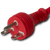 Plug (Male) : NEMA 6-15P Color : Red
