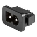IEC 60320 C8 Polarized Inlet