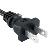 NEMA 1-15P (Polarized)