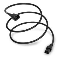 2050KN1-BK | SAF-D-GRID® T-LATCH PLUG to IEC 320 C14 SJT 14AWG, 1M