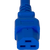 Connector (Female) : IEC 60320 C21 Color : Blue