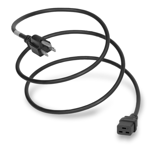 Plug (Male) : NEMA 5-15P Connector (Female) : IEC 60320 C19 Color : Black