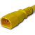 Plug (Male) : IEC 60320 C14 Color : Yellow