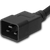 25FT C19 C20 20A 250V BLACK Power Cord