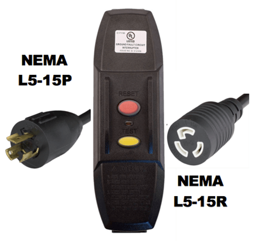 manual reset inline style nema l515pr gfci extension cord NEMA L5 15 GFCI Extension Cord.png