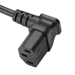IEC 60320 C13 Up Angle connector