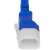 Plug (Male) : P-Lite C14 Color : Blue