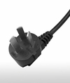 Picture of China GB2099 3Pin 10A Circle Plug Head | Down Angle