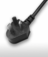 Picture of China GB2099 3Pin 10A Plug | Down Angle