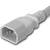 Plug (Male) : IEC 60320 C14 Color : White