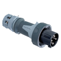 IEC 60309 100A 600V 3-phase BLACK plug, IP67