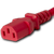 Connector (Female) : IEC 60320 C13 Color : Red