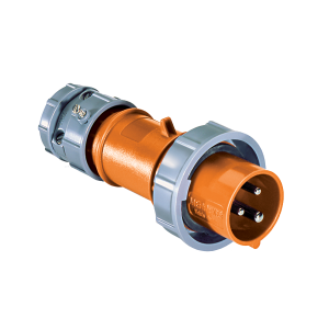 IEC 60309 20A 125/250V Single-phase BLUE plug, IP67